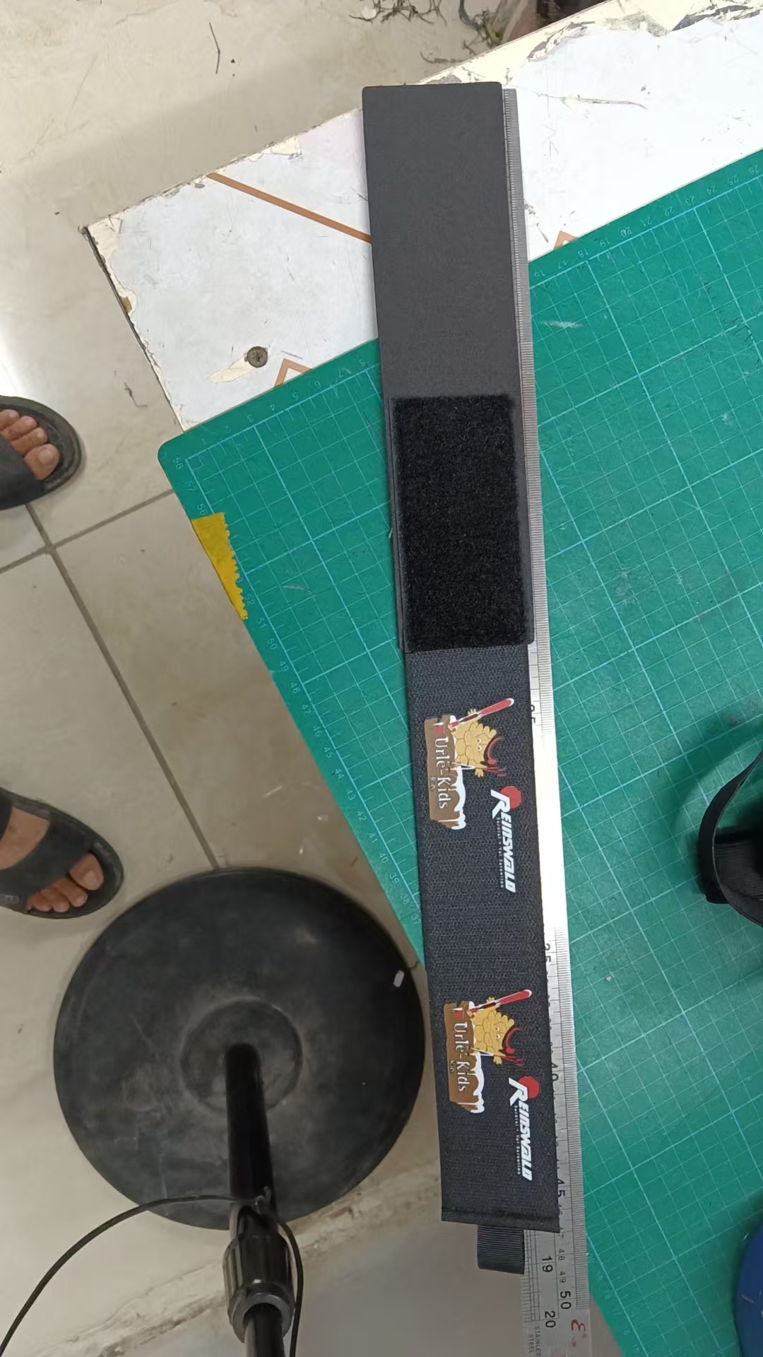 Skiklettband mit Logo