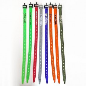 Branded Aluminum Buckle Ski Straps - Custom Printed TPU...