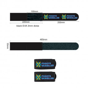 Ski Klettband Alpine mit Logo bedrucken | Skiband Werbe...