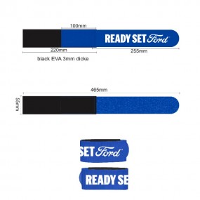 Individuelle Skibänder mit Logo – Kunststoff Ski Straps...